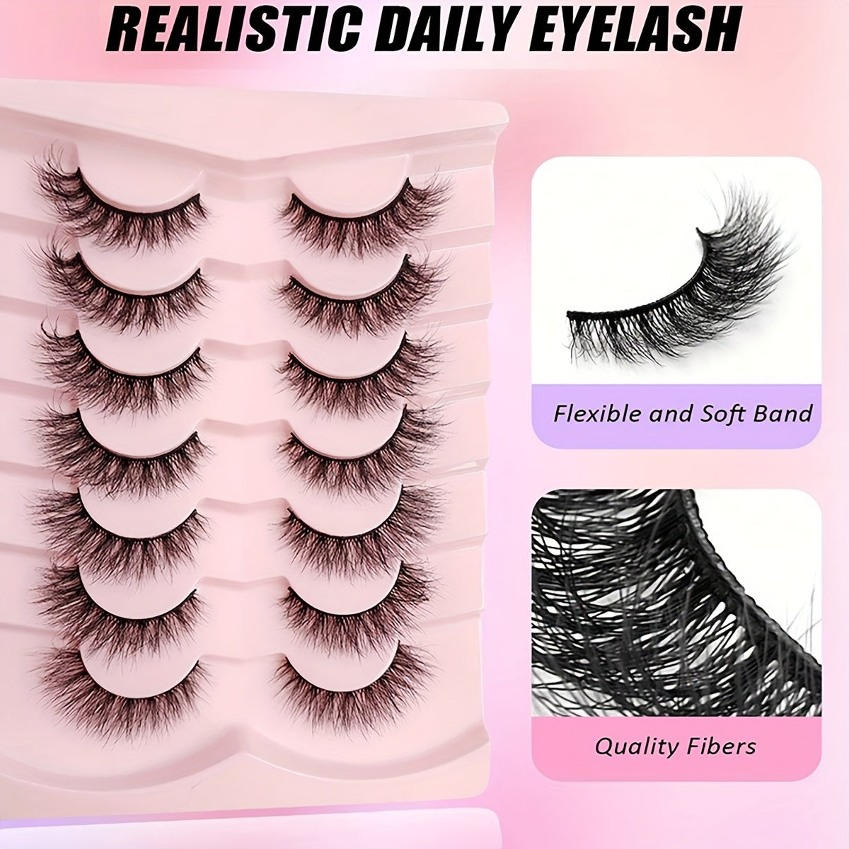 Russian Cat Eye Band Eyelashes - LuxxieLashes