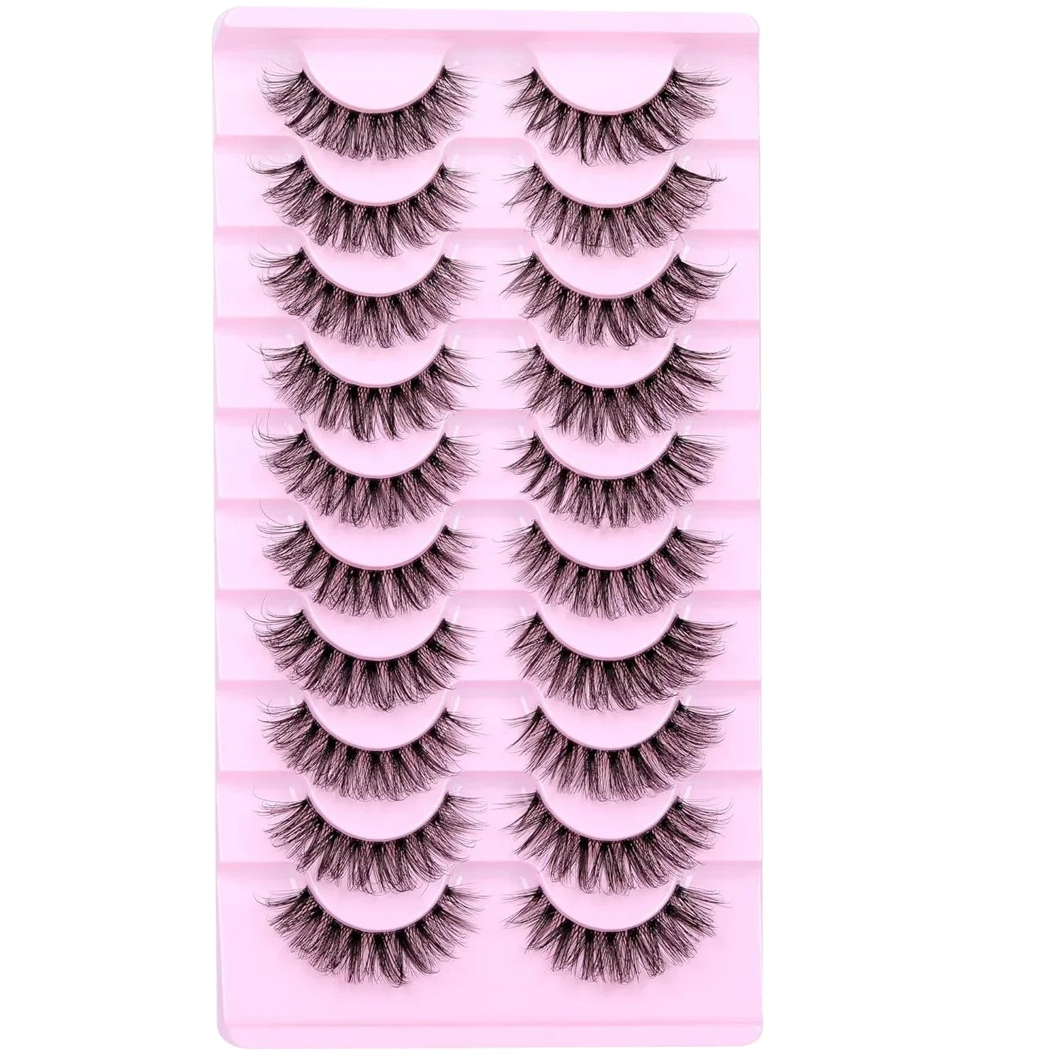 Natural Fluffy Eyelashes Extensions - LuxxieLashes