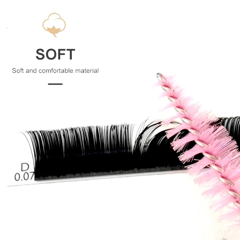 M Curl Eyelashes Extensions 0.18mm - LuxxieLashes