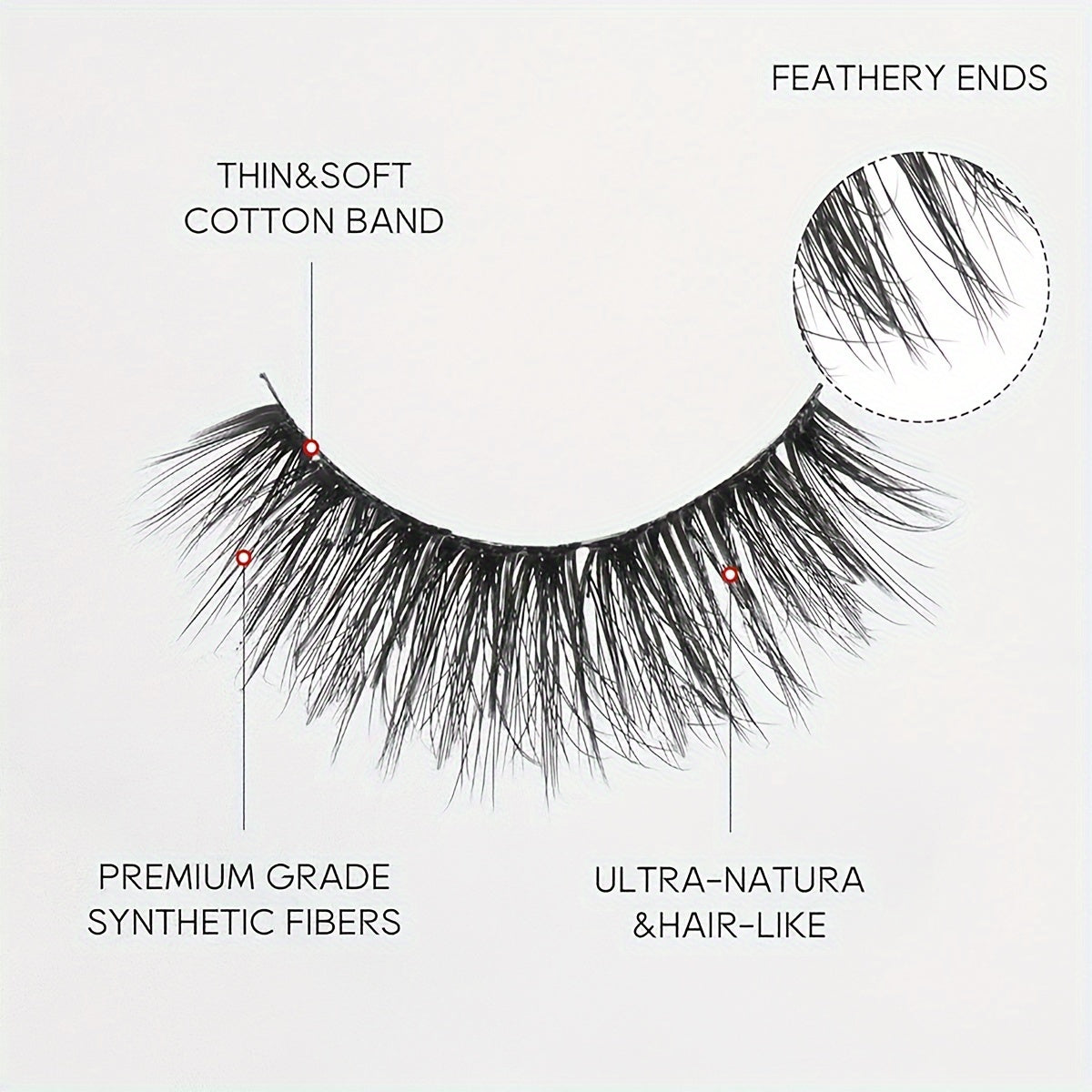 Russian Cat Eye Band Eyelashes - LuxxieLashes